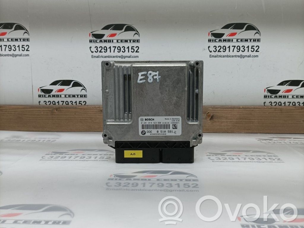 BMW 1 E81 E87 Unidad de control/módulo ECU del motor 