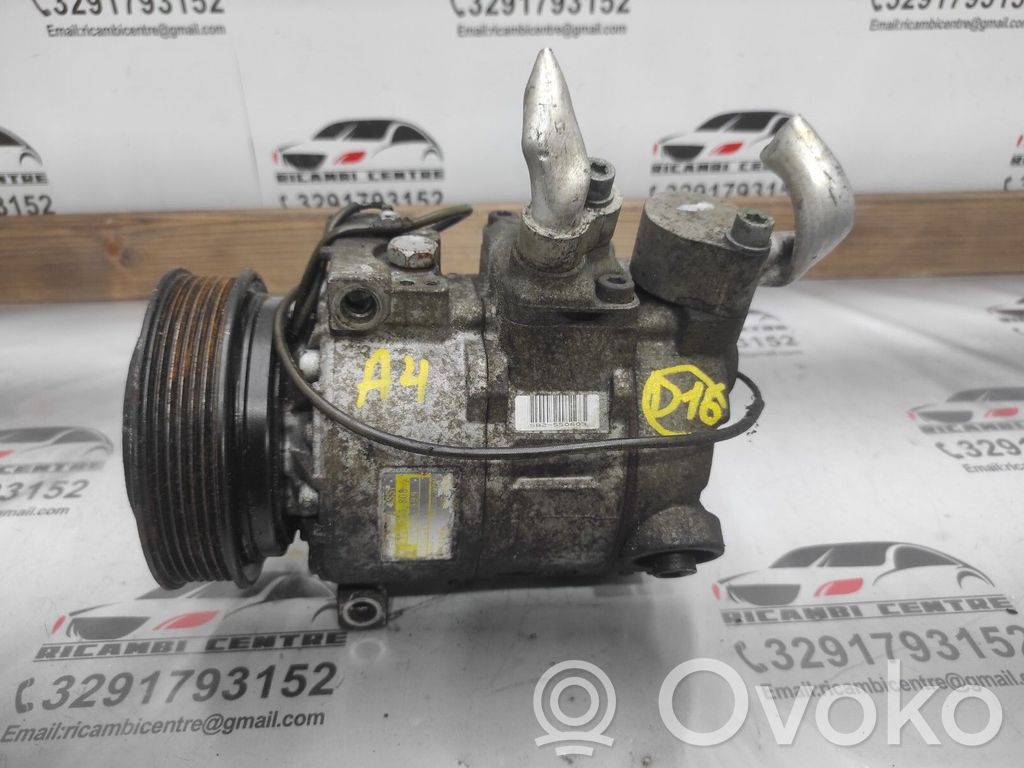 Audi A8 S8 D2 4D Compresor (pompă) aer condiționat (A/C) 