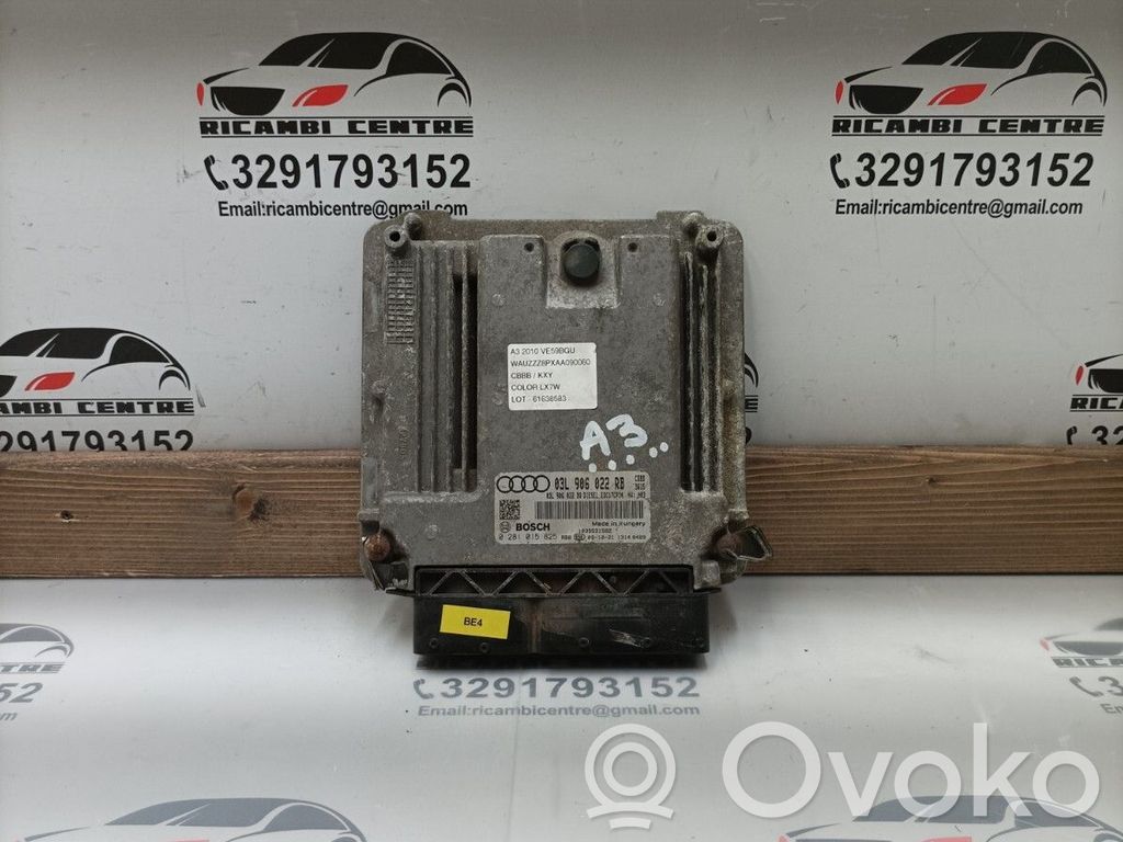 Audi A3 S3 8P Engine control unit/module ECU 