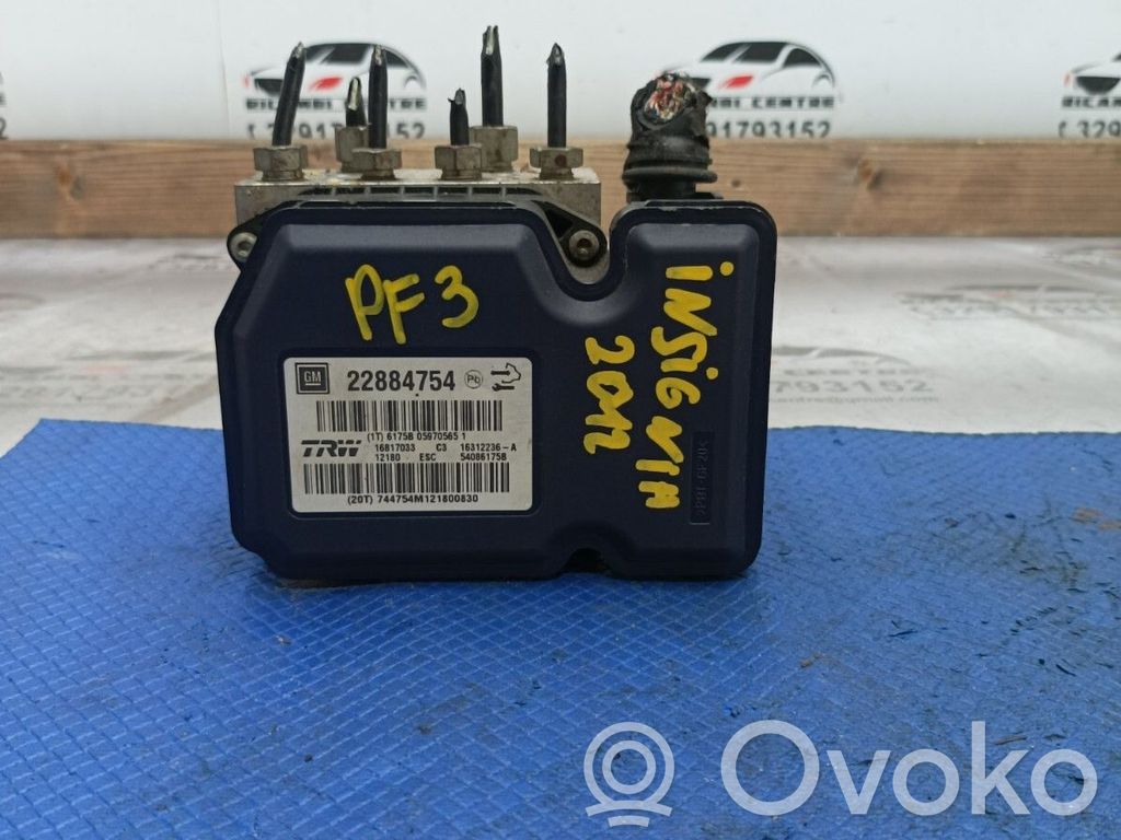 Opel Insignia A ABS control unit/module 