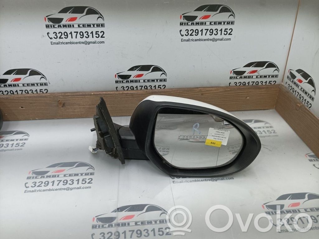 Manual wing mirror