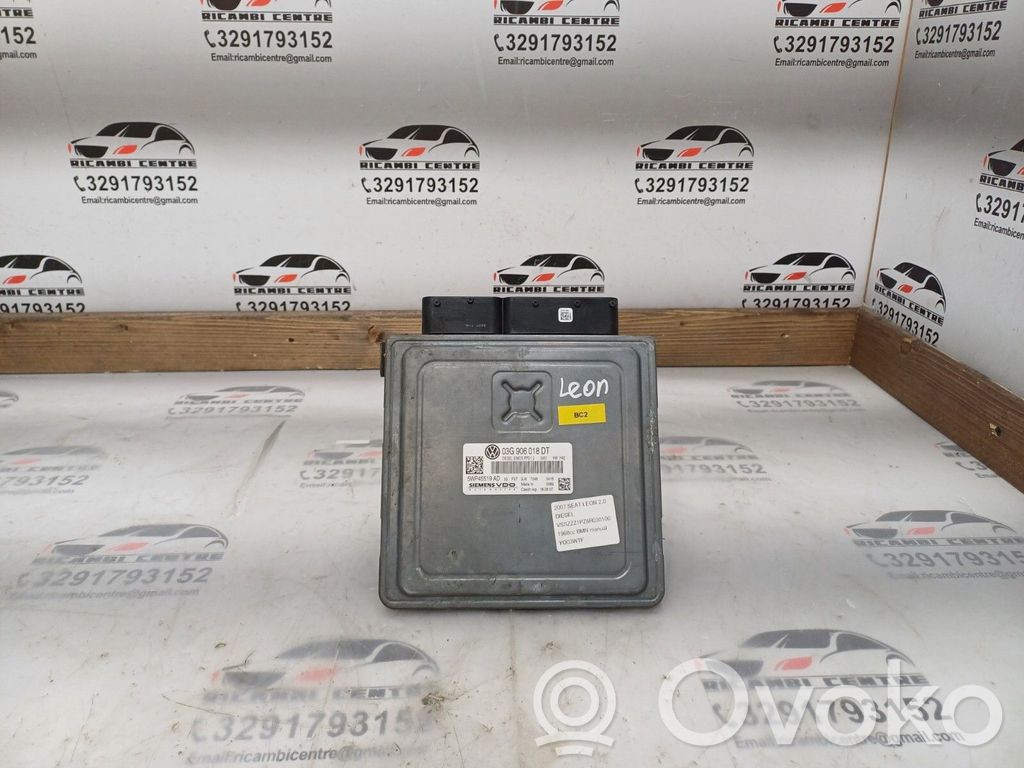 Seat Leon (1P) Engine control unit/module ECU 
