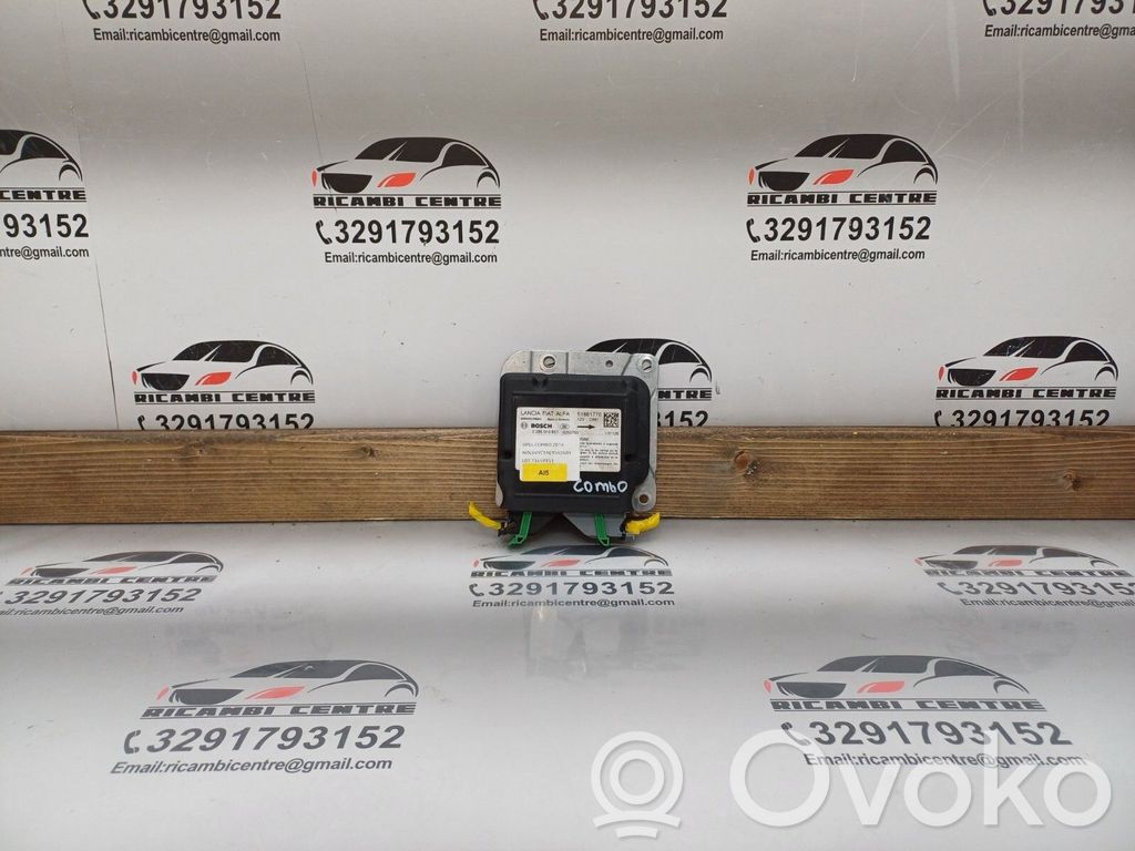 Opel Combo D Airbag control unit/module 