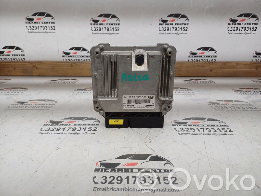 Engine control unit/module ECU   55590420,0281019088,55590420,A20DTH