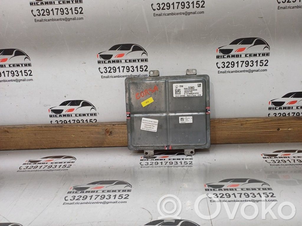 Opel Corsa E Engine control unit/module ECU 