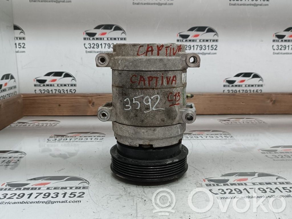 Chevrolet Captiva Klimakompressor Pumpe 
