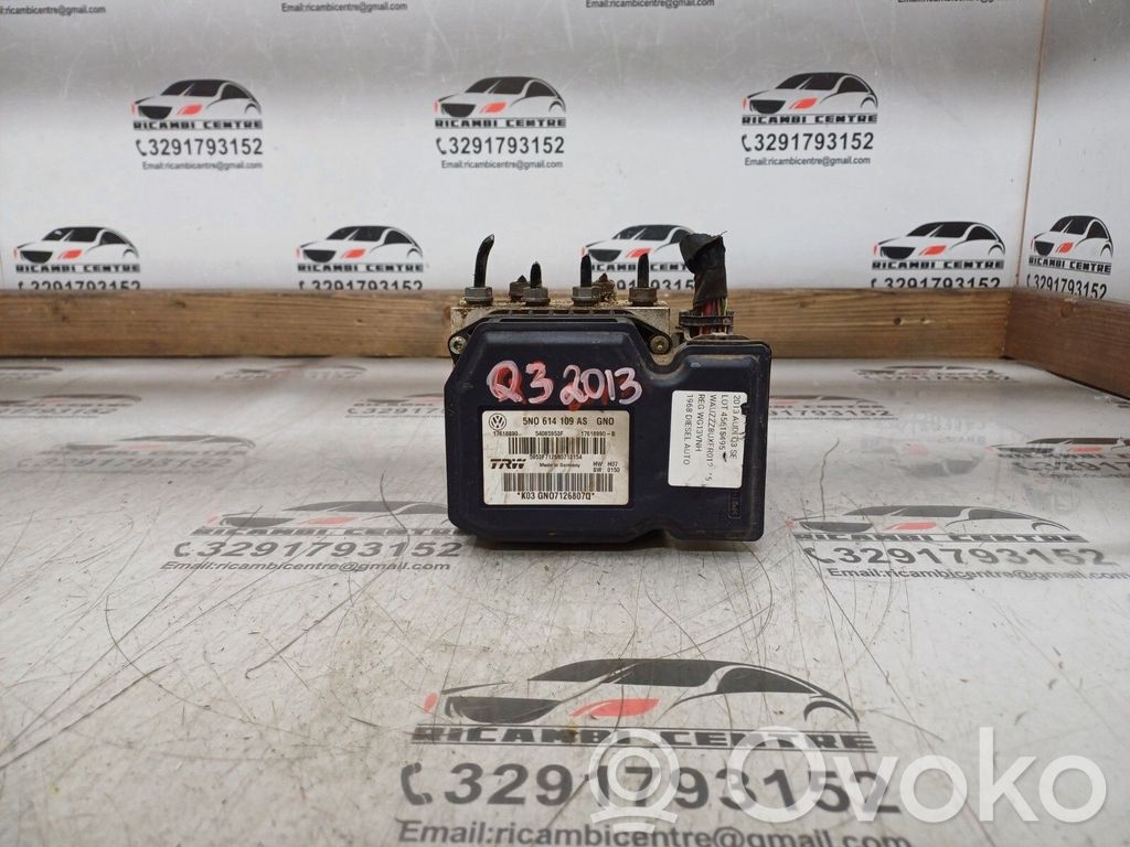 Sterownik / moduł ABS   5N0614109AS,130KW,17618990B,177CV,54085953F,5N0614109AS,5N0614109ASGN0,5N0614109AT,5N0614109ATBEF,5N0698109JBEF