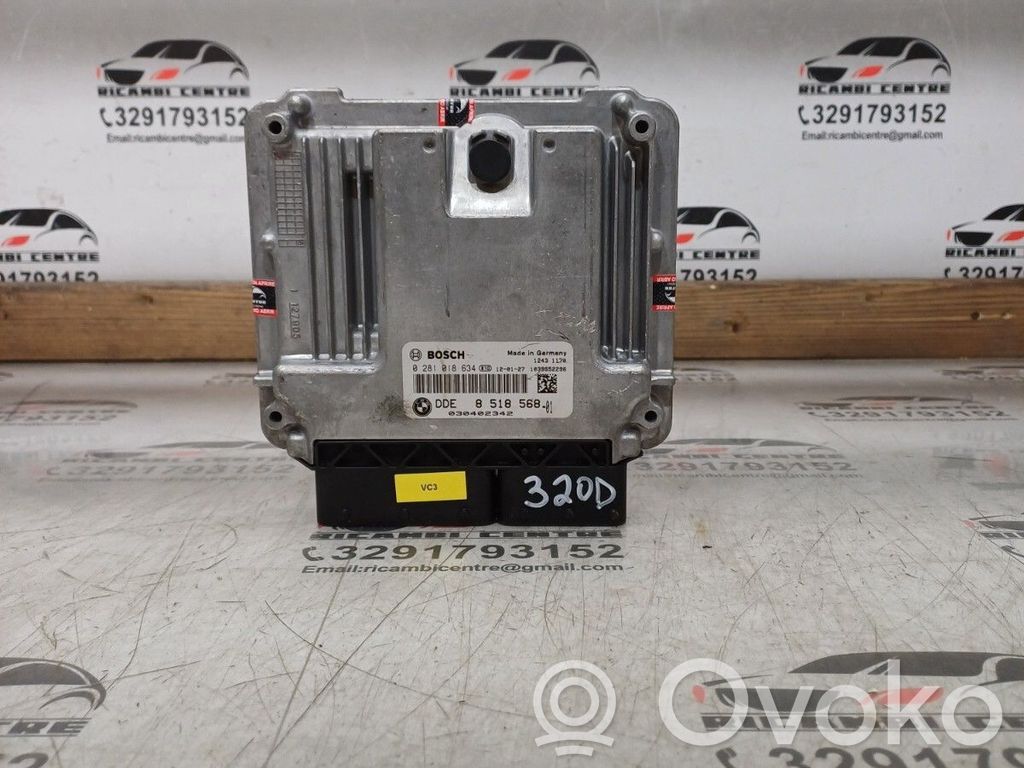 BMW 3 F30 F35 F31 Engine control unit/module ECU 