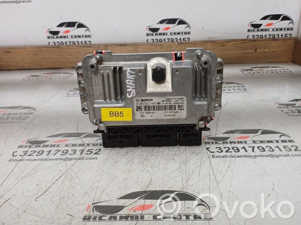 Engine control unit/module ECU   D281920,0261S12525,1A2819005801,237105748R,237106237R,A2819002707,A2819005801,BOSCH