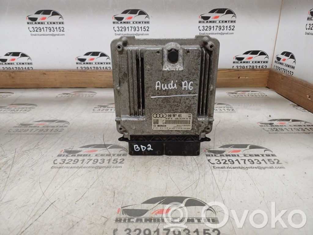 Audi A8 S8 D4 4H Galios (ECU) modulis 