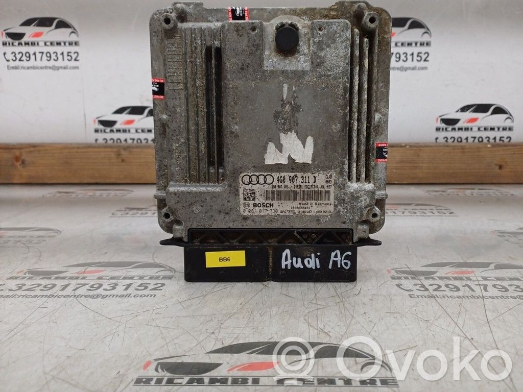 Engine control unit/module ECU   4G0907311D,0281017730,4G0907311D4G0,4G0907401,4G0990990C