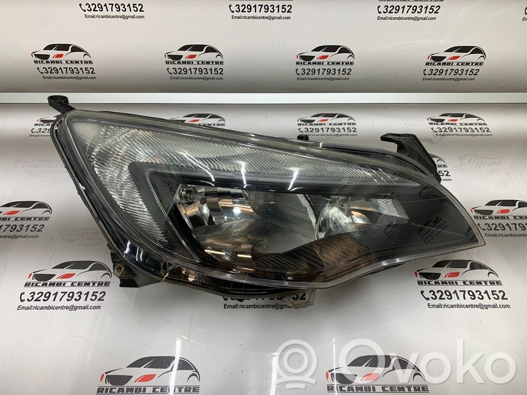 Opel Astra J Lampa przednia 