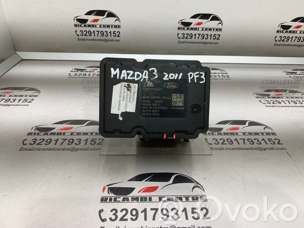 Mazda 3 ABS control unit/module 