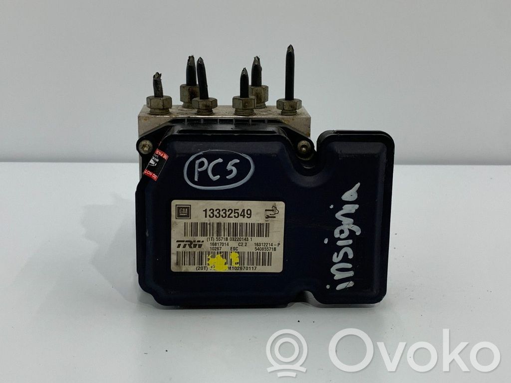 ABS control unit/module   22757652,13332549,16312214,16312214P,16817014,20997680,22757652