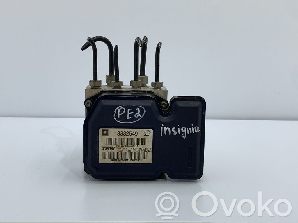 ABS control unit/module   22758235,13332549,16312214P,540855748