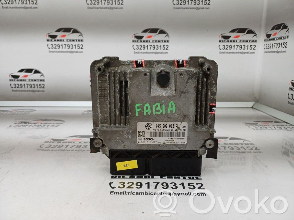 Skoda Fabia Mk2 (5J) Engine control unit/module ECU 