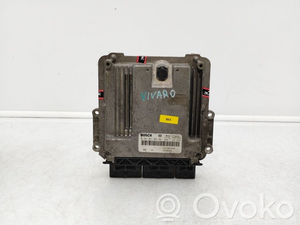 Opel Vivaro Engine control unit/module ECU 