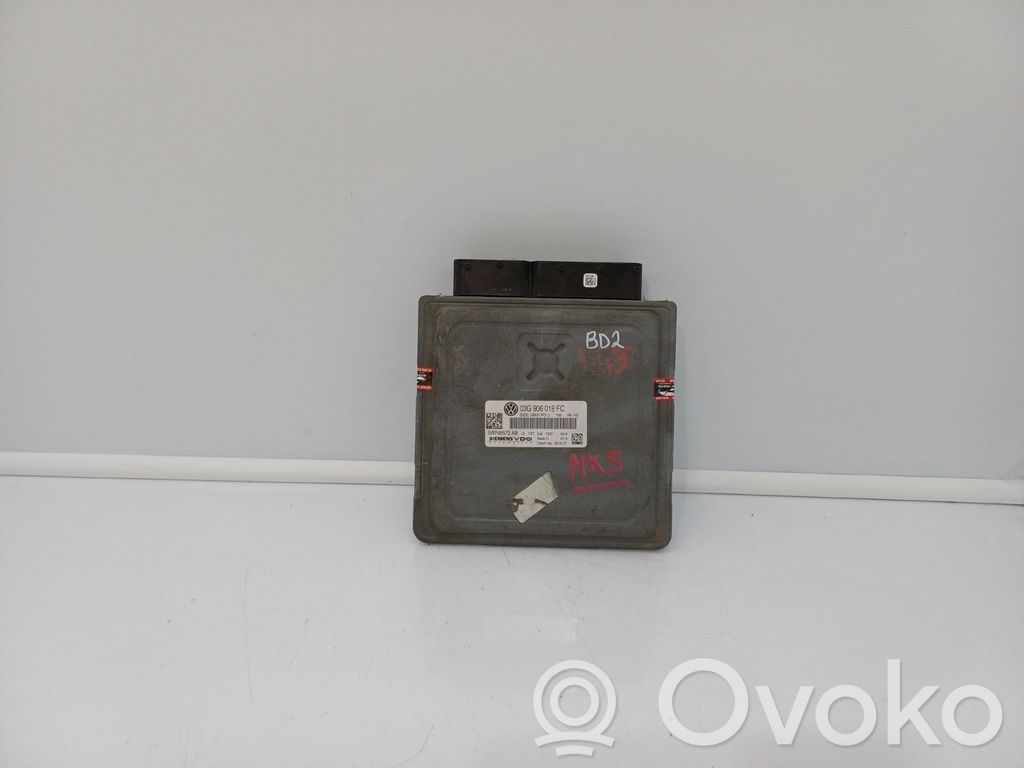 Engine control unit/module ECU   03G906018FC,5WP45572AB