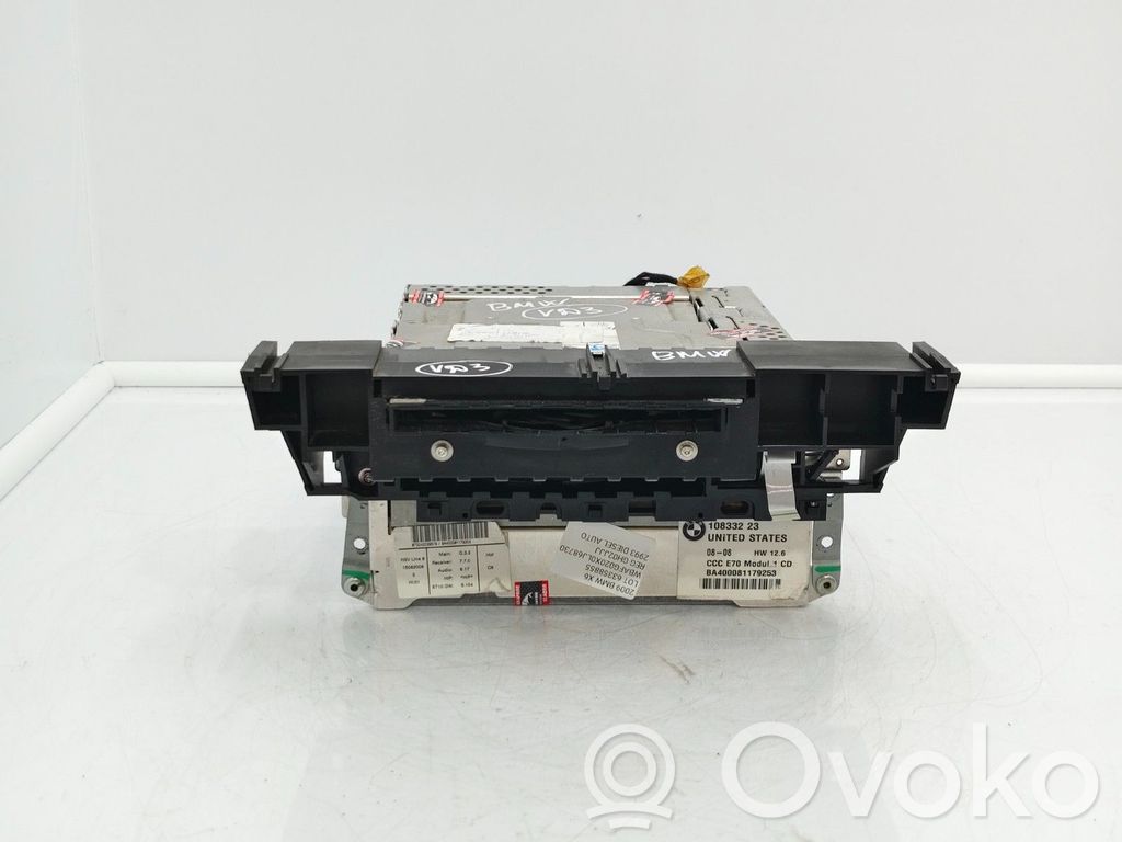 BMW X6 E71 Panel / Radioodtwarzacz CD/DVD/GPS 