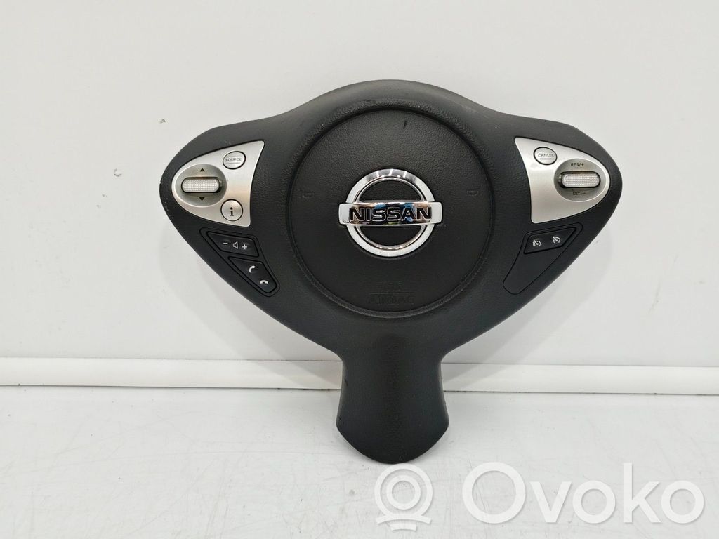 Nissan Juke I F15 Poduszka powietrzna Airbag kierownicy 