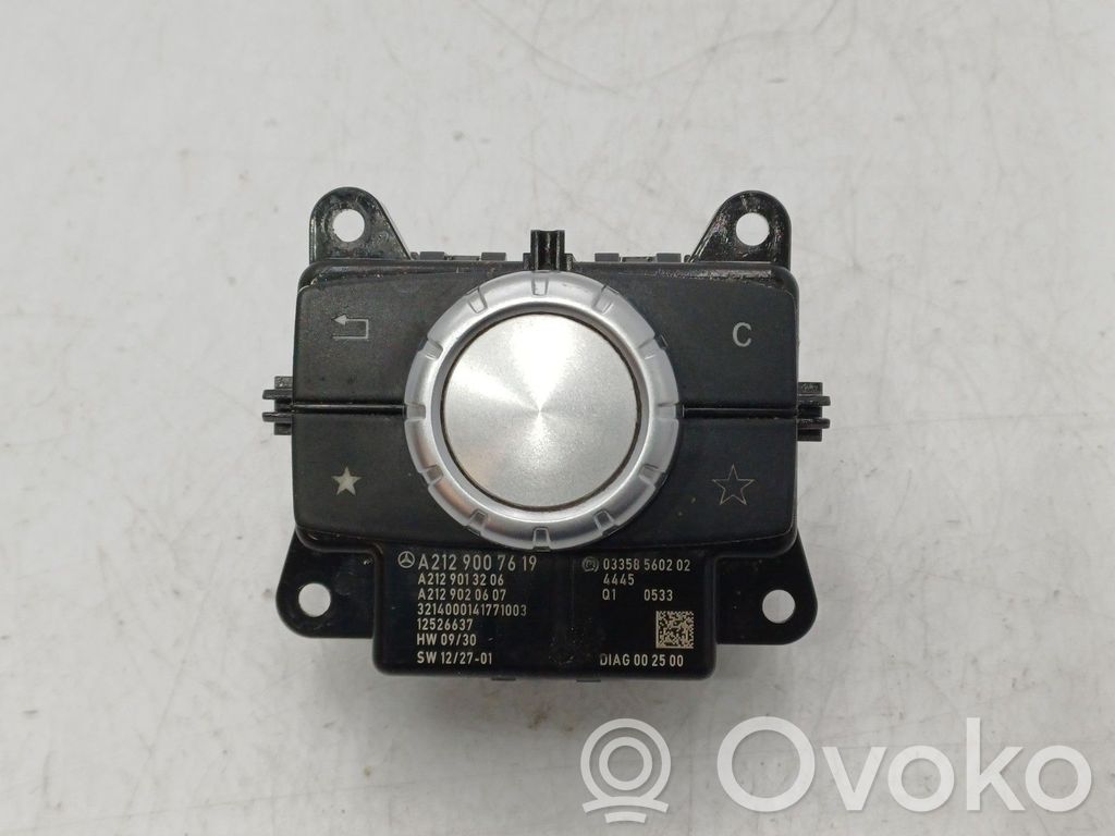 Mercedes-Benz E W212 Interruptor de control multifunción 