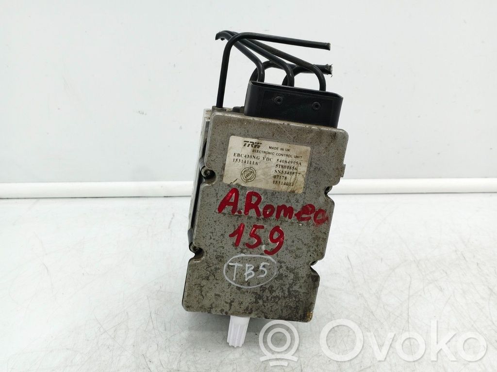 ABS control unit/module   51804856,120CV,15314011,15314111A,54084905A,EBC430NG