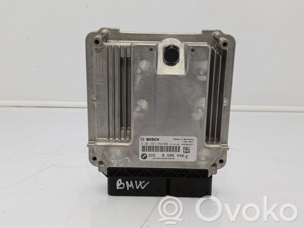 BMW 3 F30 F35 F31 Galios (ECU) modulis 