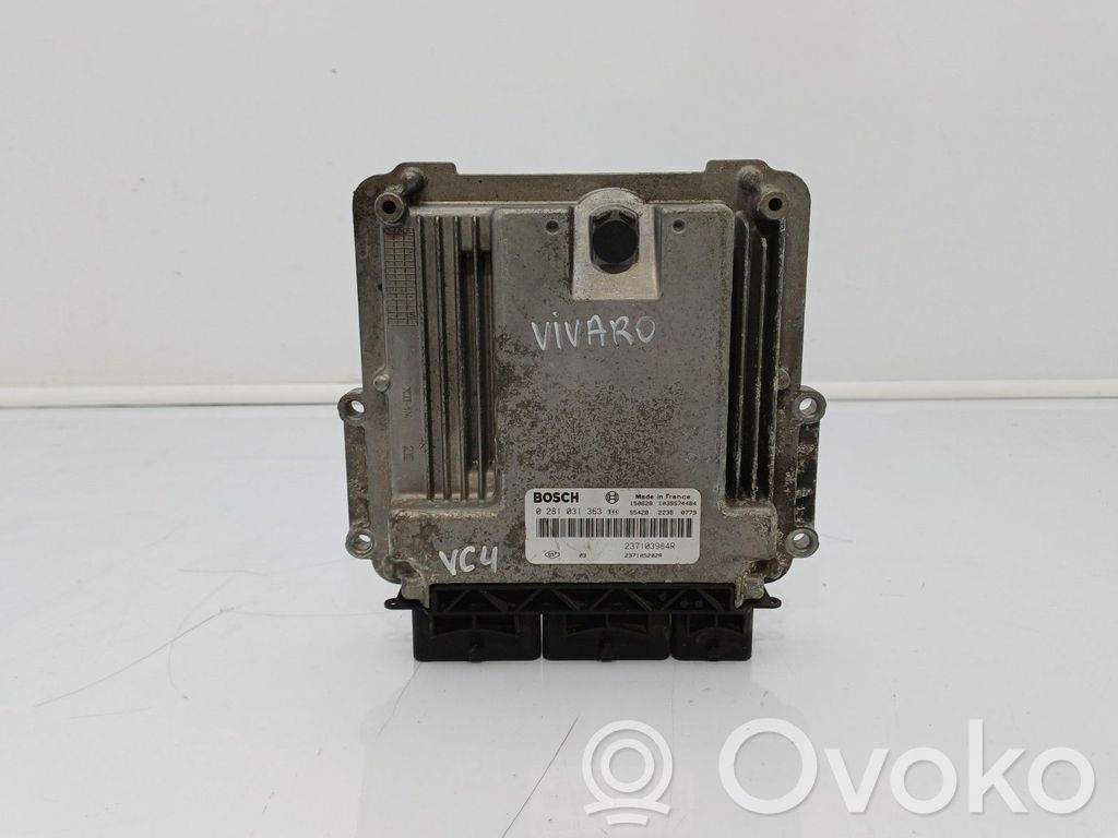 Opel Vivaro Engine control unit/module ECU 