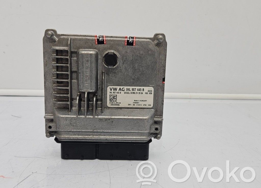 Komputer / Sterownik ECU silnika   04L907445B,04L906021AP,04L906021AP5E0,04L906056CR,04L906056CR5E0,110CV,22004001,28445556