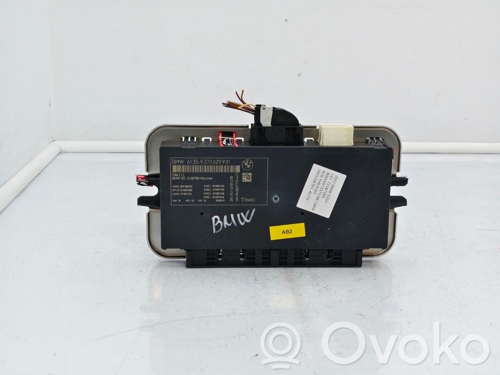 BMW 5 F10 F11 Sterownik / Moduł świateł LCM 