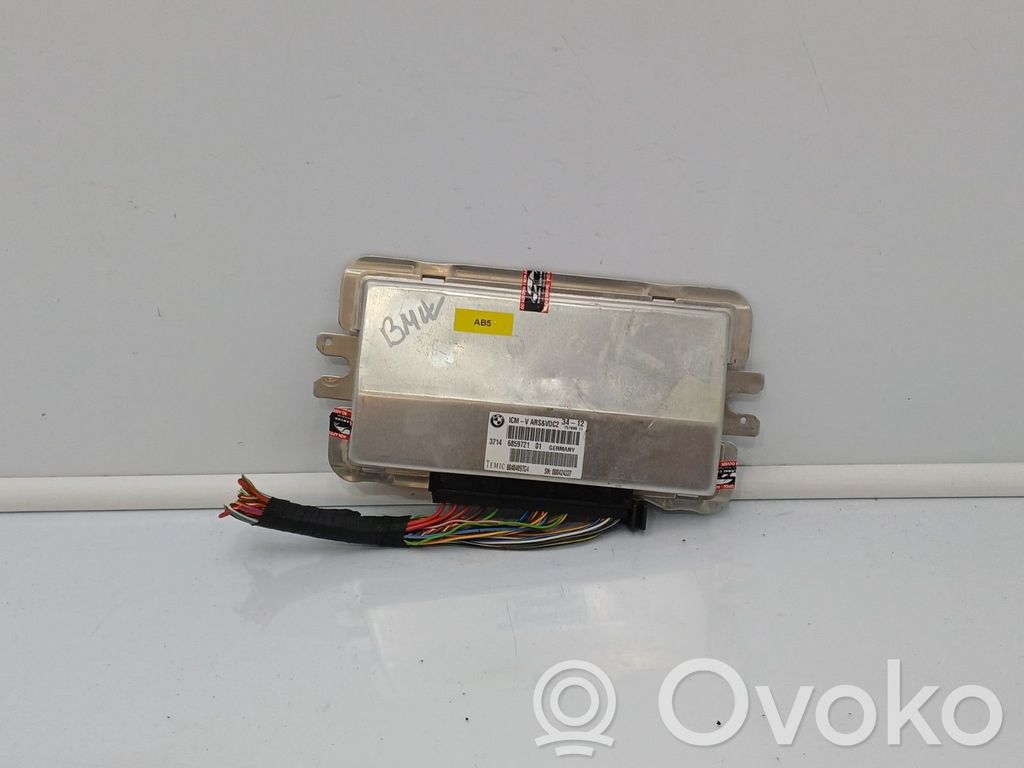 BMW 5 F10 F11 Sterownik / Moduł zawieszenia pneumatycznego 
