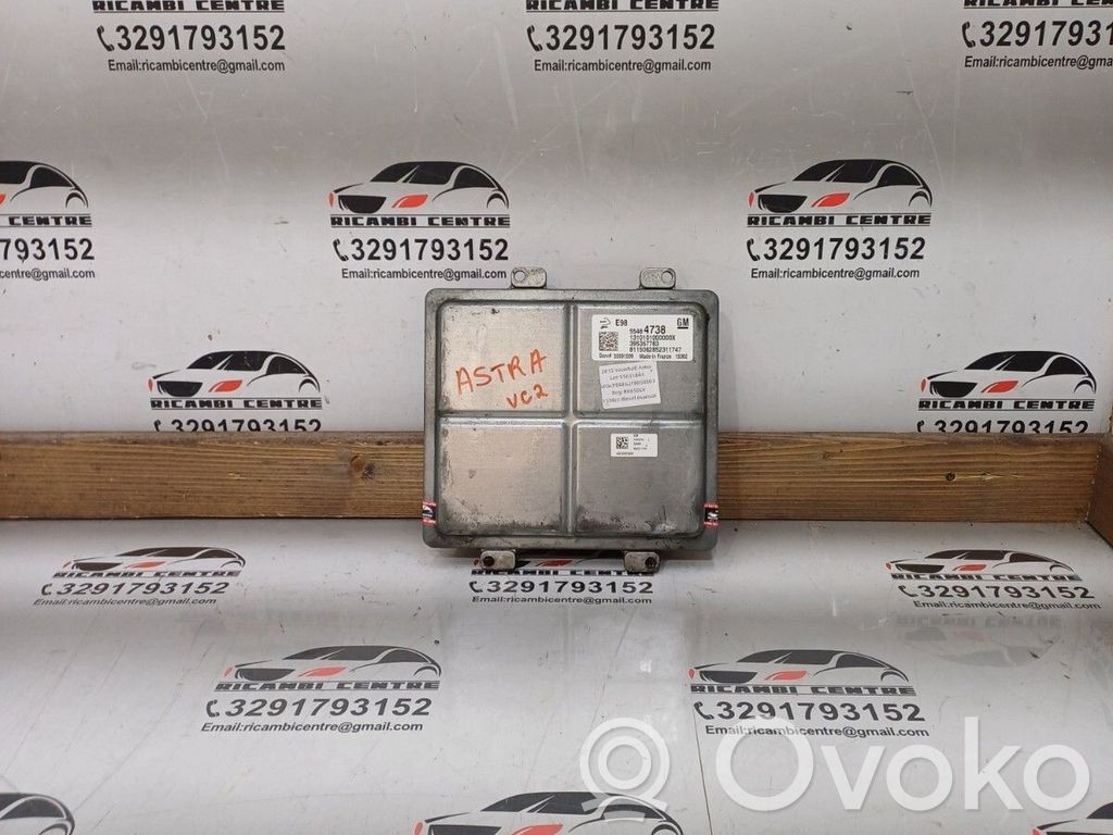 Opel Astra J Engine control unit/module ECU 
