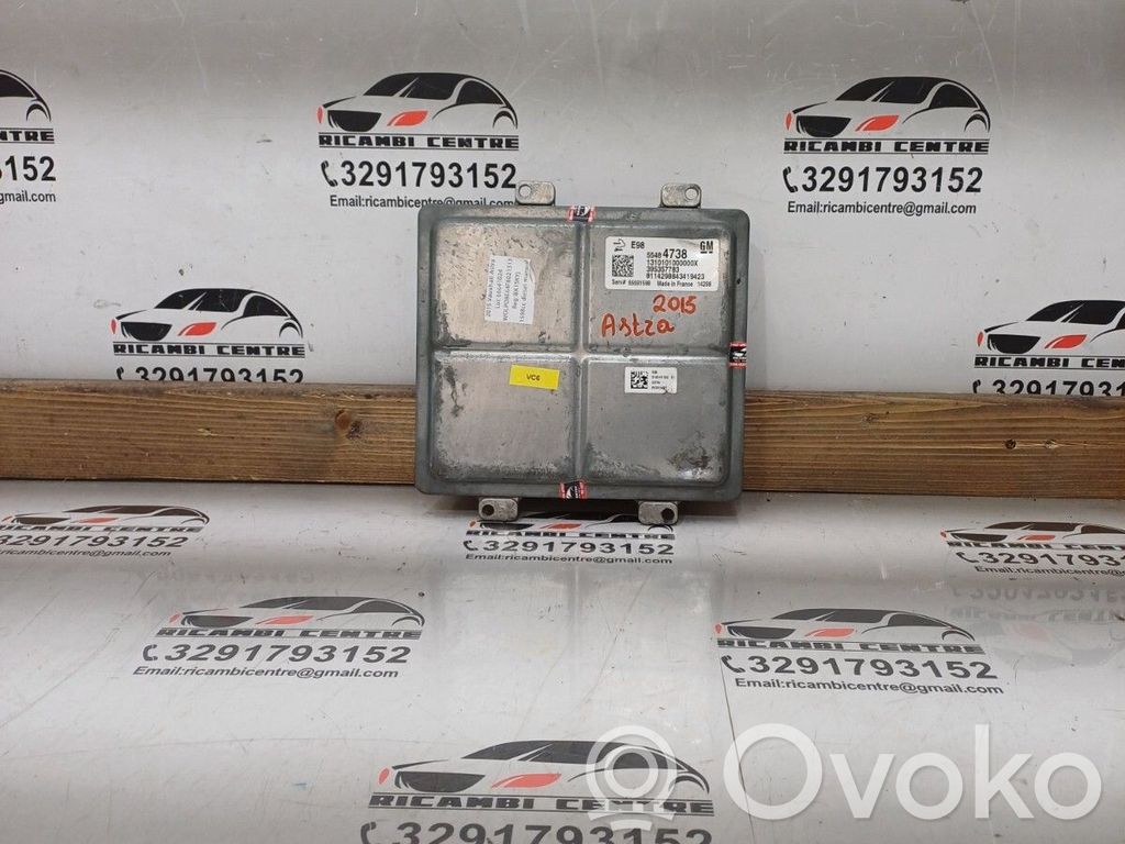 Opel Astra J Engine control unit/module ECU 