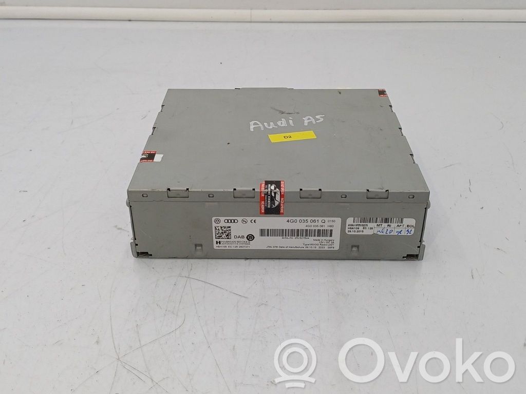GPS navigation control unit/module   4G0035061Q,4G0035061