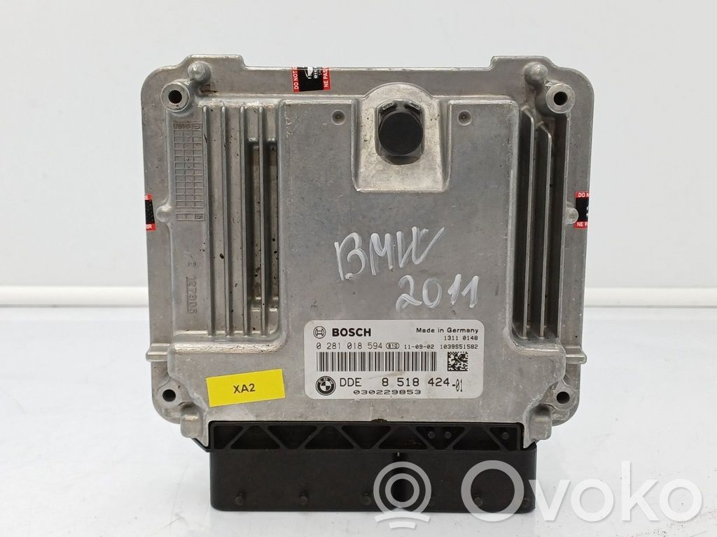 BMW 1 F20 F21 Centralina/modulo motore ECU 