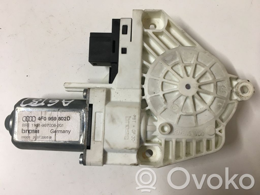 Audi A6 Allroad C6 Silnik regulatora szyby drzwi przednich 