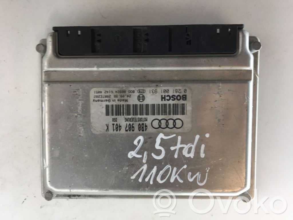 Audi A6 S6 C5 4B Engine control unit/module 