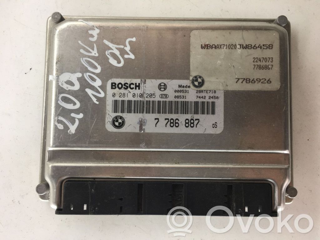 BMW 3 E46 Engine control unit/module 