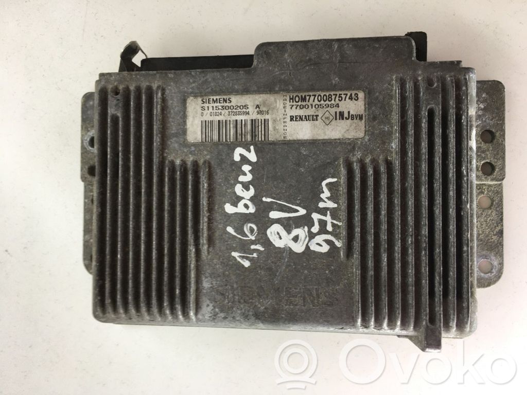 Renault Scenic I Engine control unit/module 