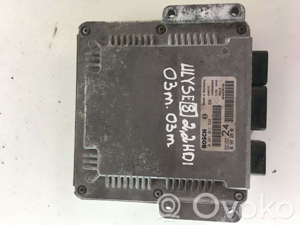 Fiat Ulysse Engine control unit/module 