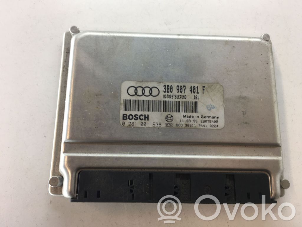 Volkswagen PASSAT B5 Engine control unit/module 