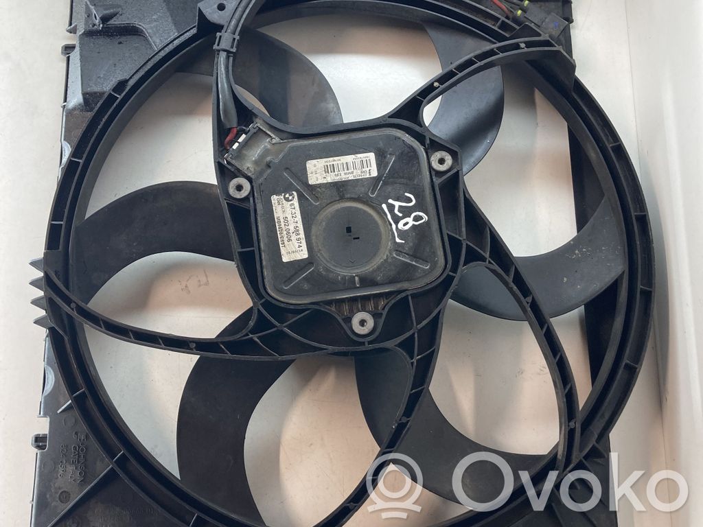 BMW X1 E84 Elektrisks radiatoru ventilators 
