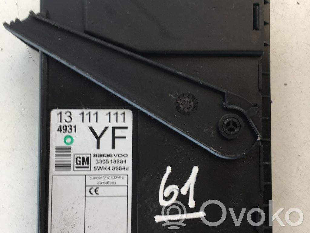 Opel Meriva A Mukavuusmoduuli 