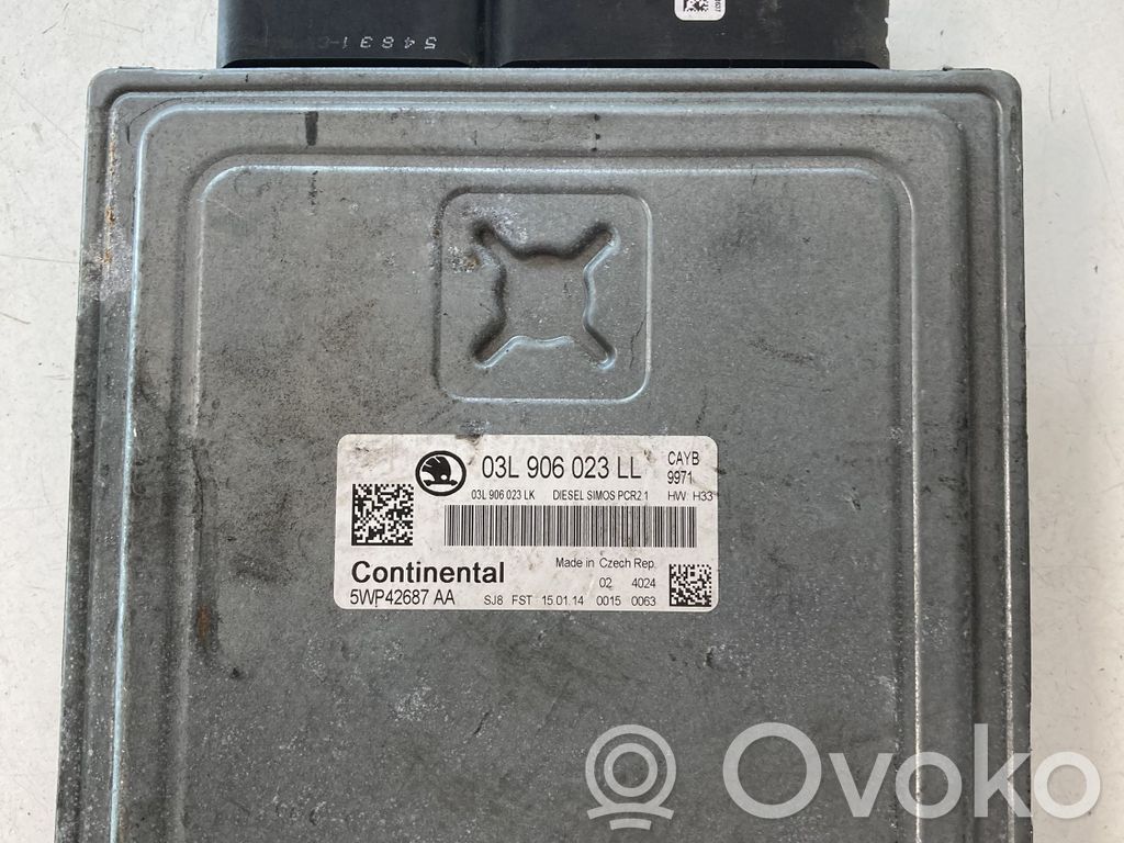 Skoda Rapid (NH) Engine control unit/module 
