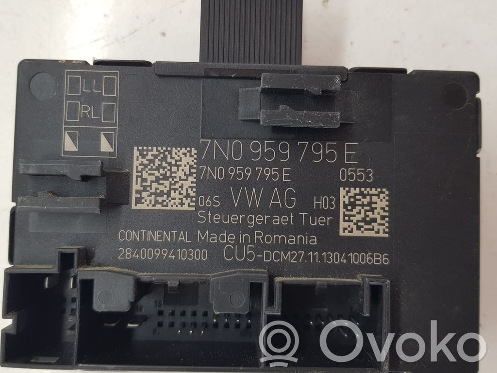 Skoda Yeti (5L) Door control unit/module 