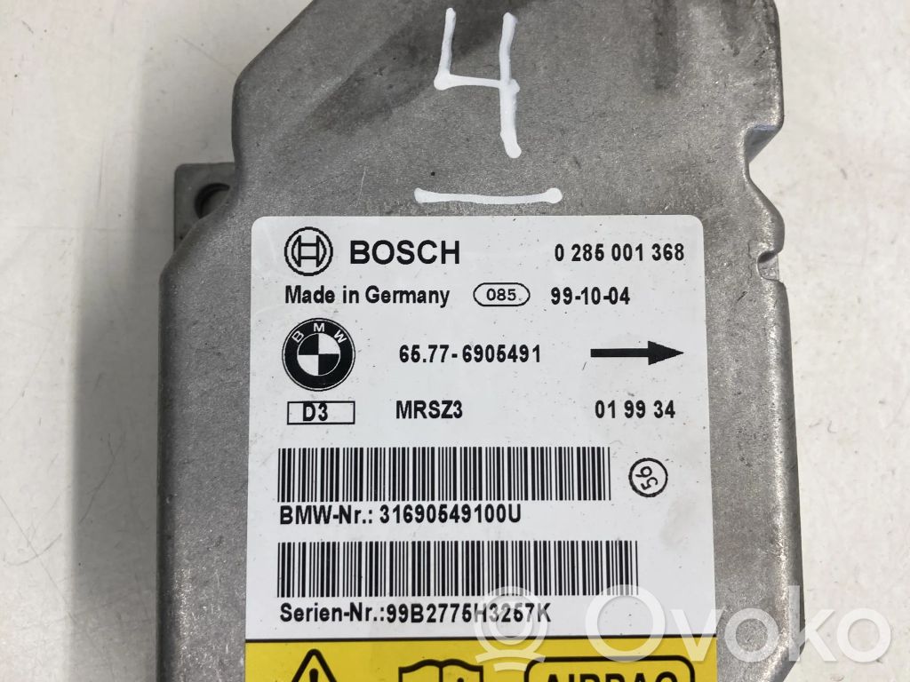 BMW 3 E46 Airbag control unit/module 