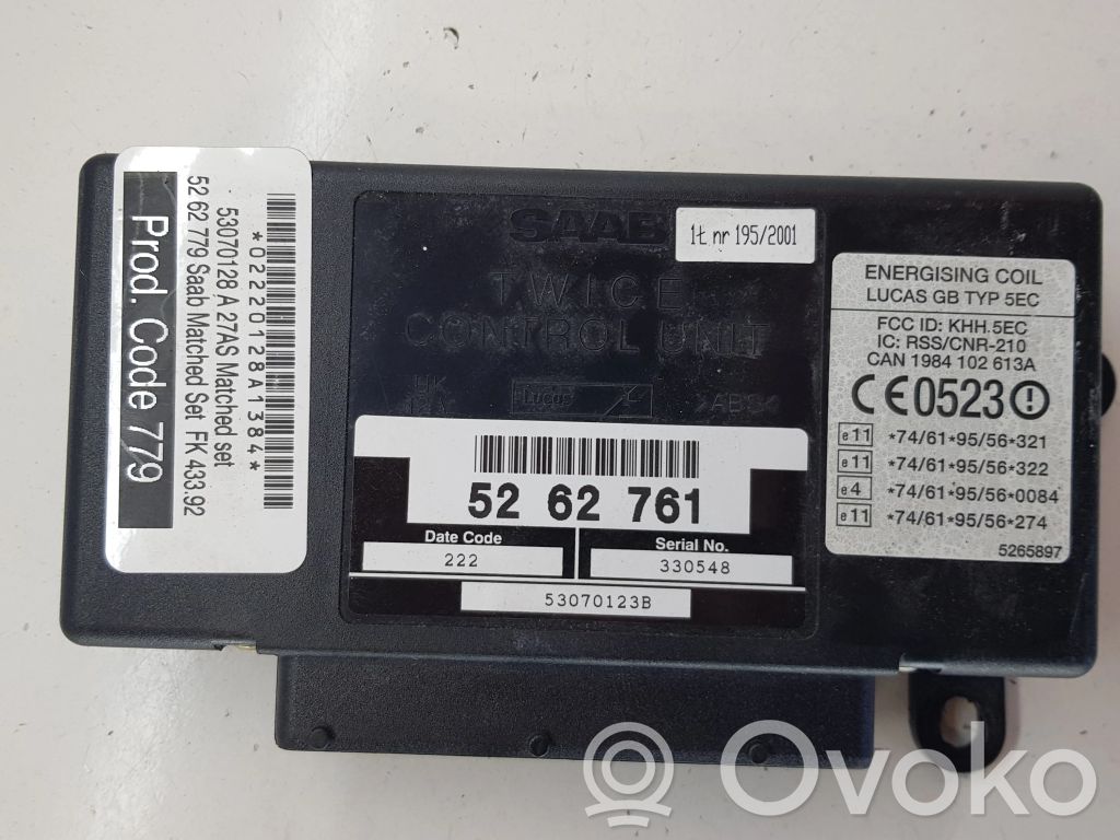 Saab 9-5 Comfort/convenience module 
