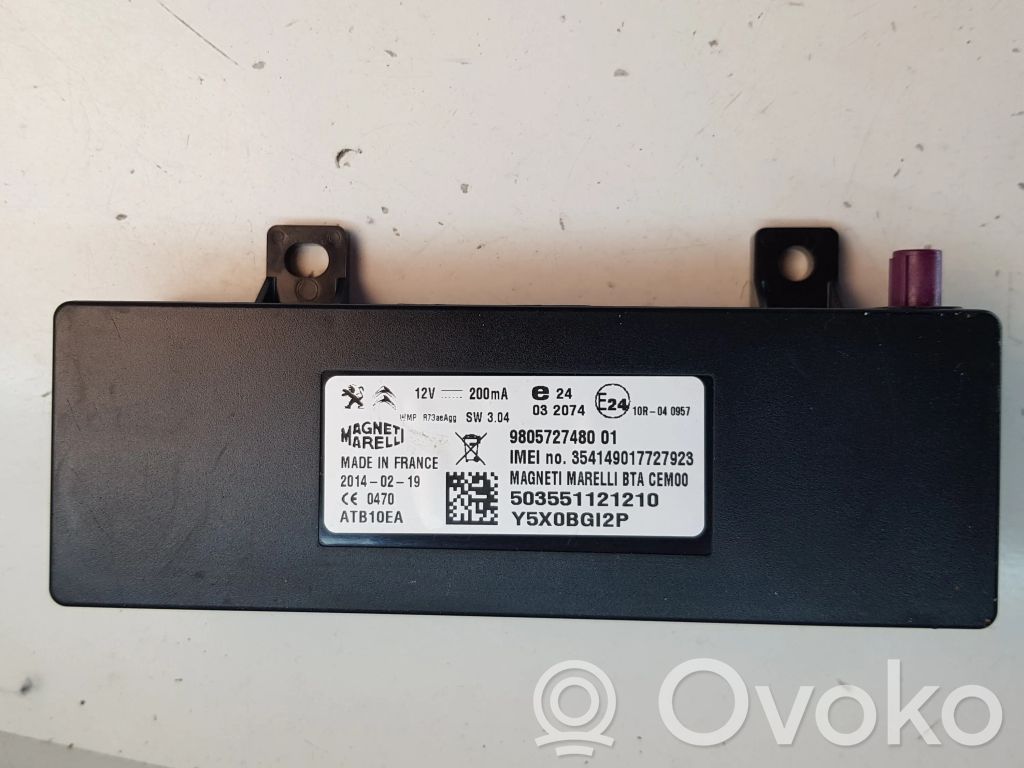 Peugeot 3008 I Module unité de contrôle d'antenne 