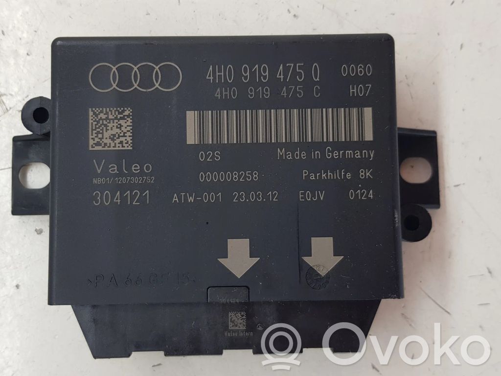 Audi A6 S6 C7 4G Parking PDC control unit/module 