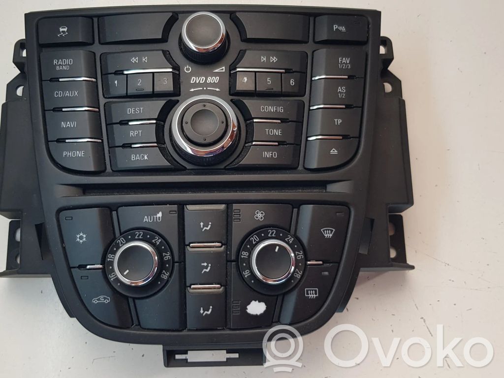 Opel Astra J Head unit multimedia control 